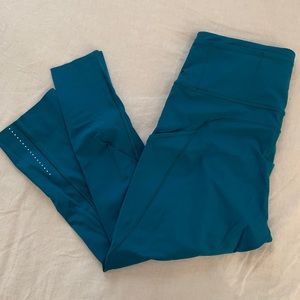 Lululemon Fast and Free Crop II 19” *Nulux